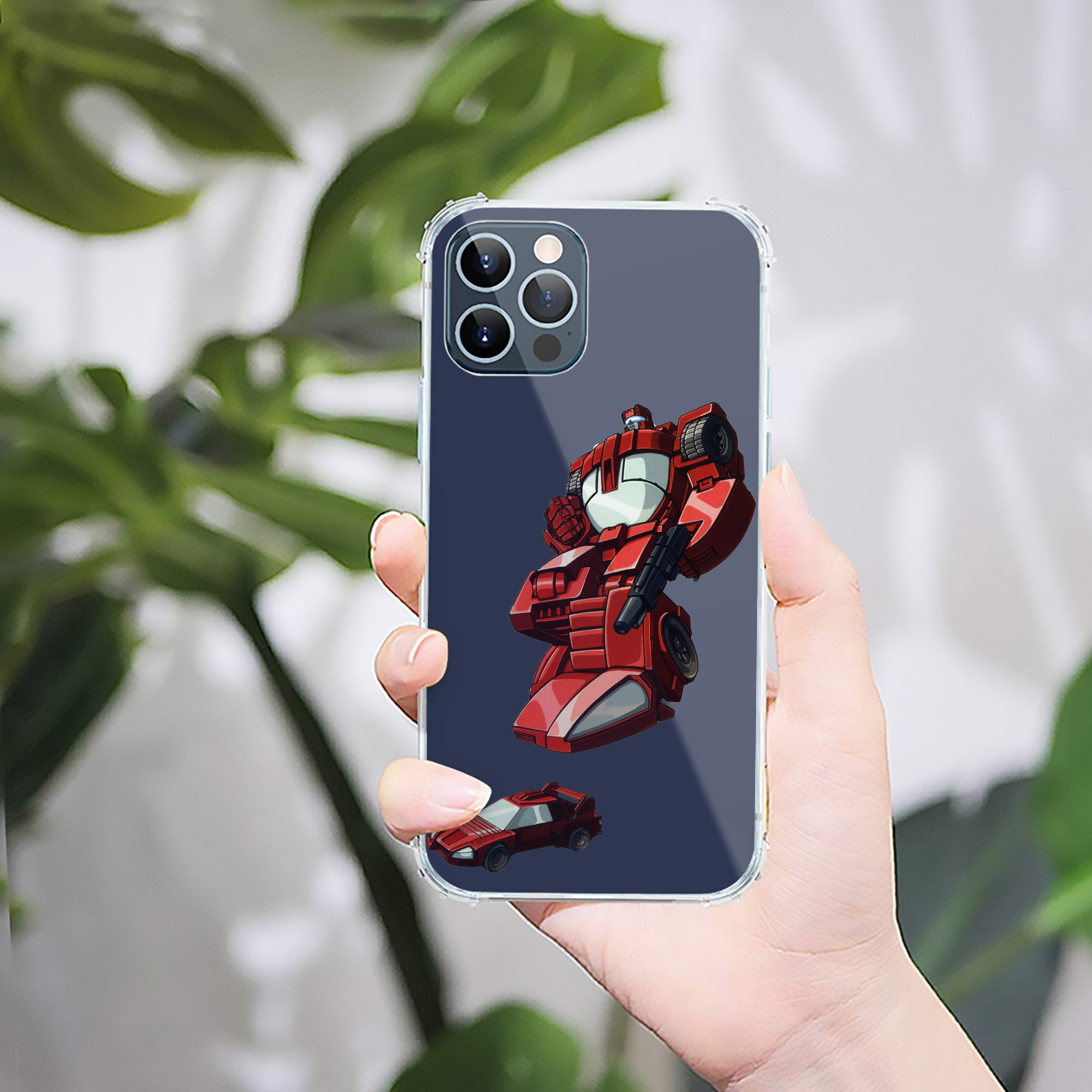 （画像用）  【iPhone 12シリーズ対応】透明スマホケース（クリアソフトケース）